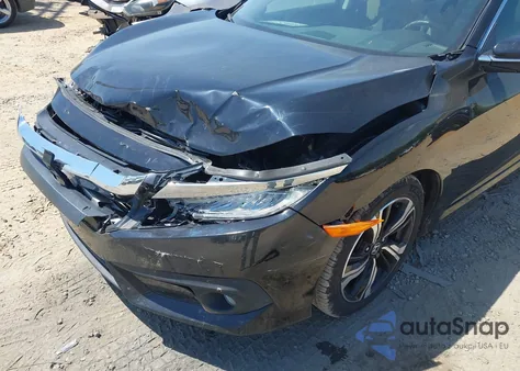 2016 Honda Civic Touring z USA, uszkodzony, nr VIN 19XFC1F93GE036716